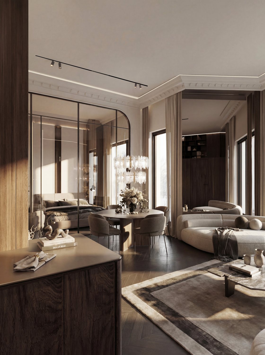 Apartament Grobla — salon